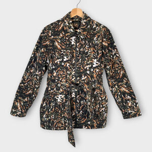 TED BAKER Inniza Urban Jacket LARGE *SEE NOTES* Cargo Pockets City Travel Casual